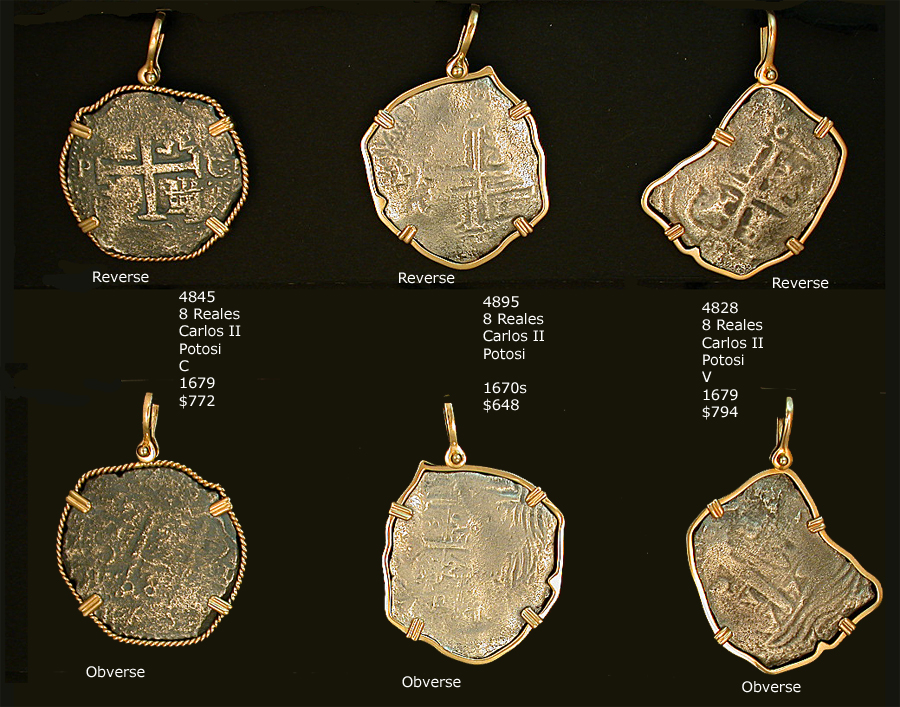 Santa Maria de la Consolaci�n, 1681 - Authentic Consolaci�n Treasure Coins-Eight Reales