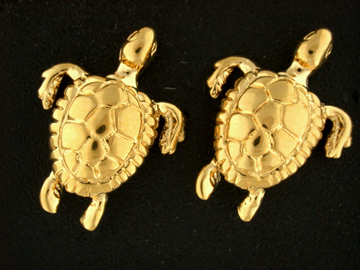 30291-Green Sea Turtle Earrings