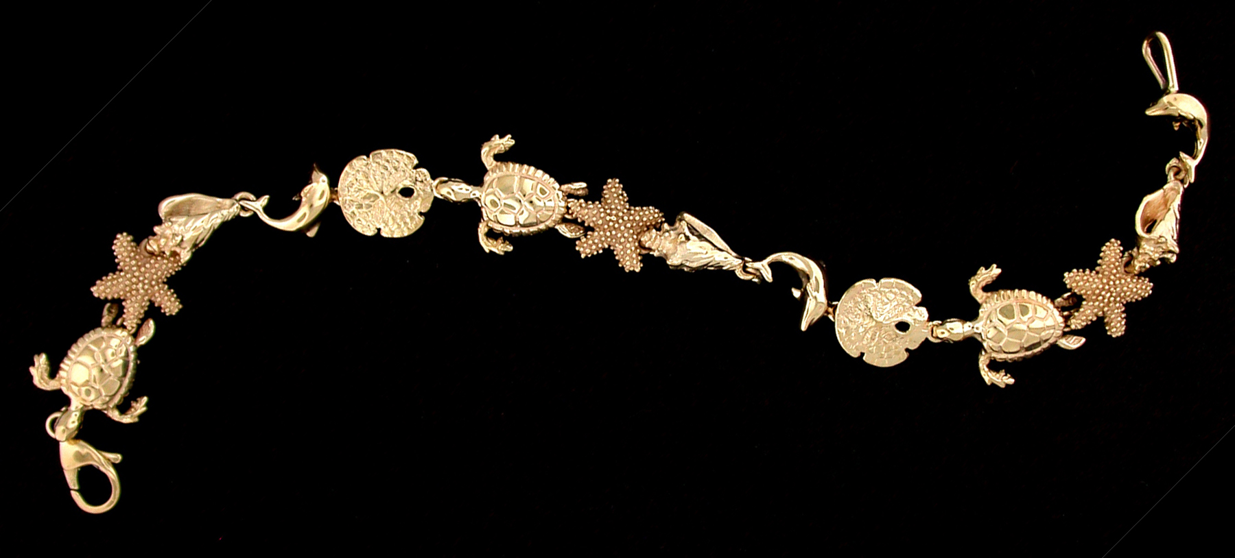 45086-Turtles, Sea Critters and Shells Bracelet