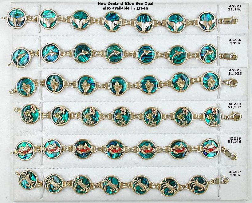 Sea Opal Bracelets